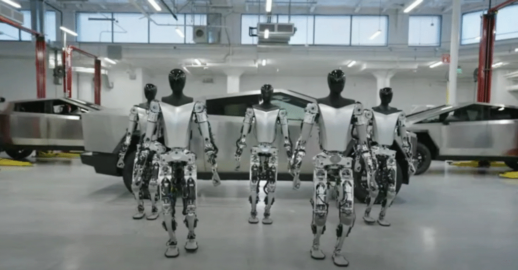 elon musk  future tesla robots