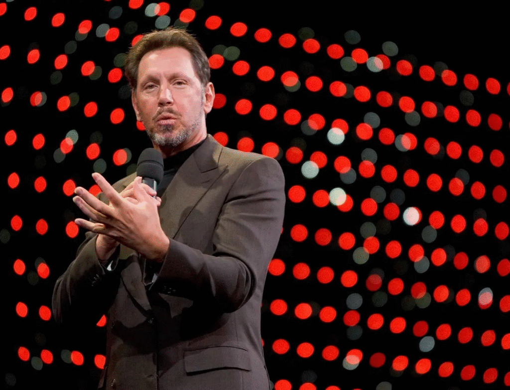 LarryEllison speach in first time