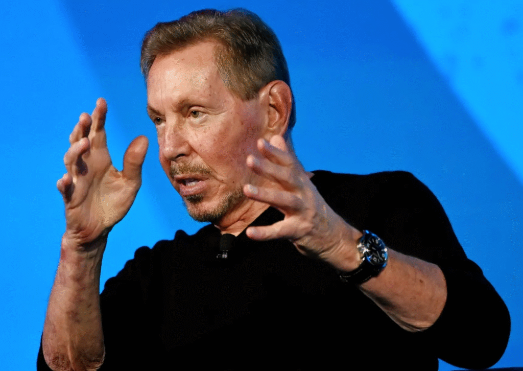 Larry Ellison in show and about your net worth