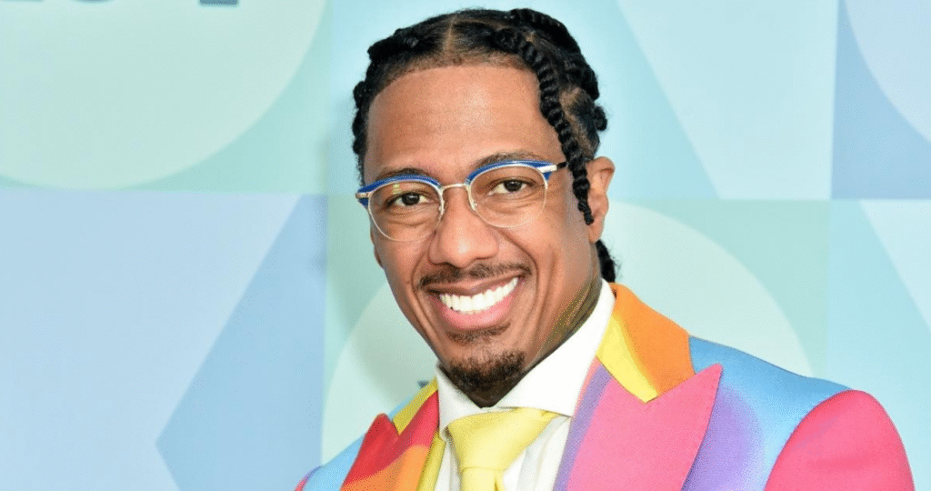 Nick Cannon in  special dress