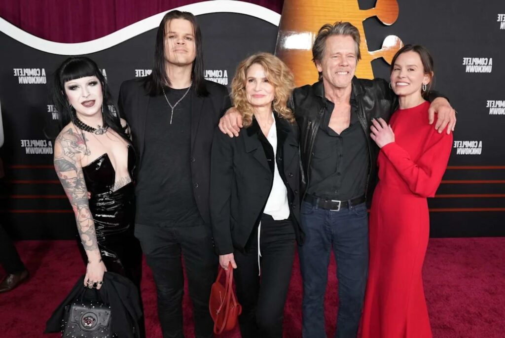 Kevin Bacon family photo